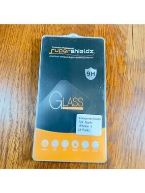 Super Shieldz One(1) Tempered Glass Screen Protector for Apple iPhone X